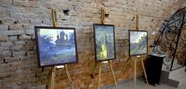 В Острозькій академії відкрито виставку світового художника Георгія Косміаді