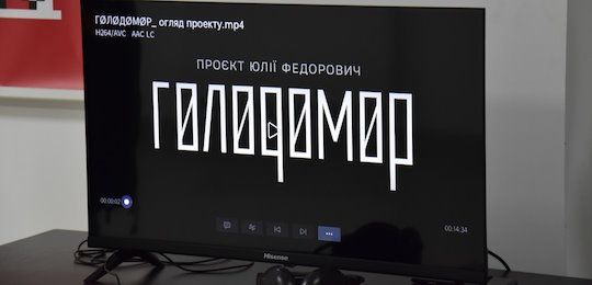 В Острозькій академії відбулася презентація мистецького проєкту Юлії Федорович «ГØЛØДØМØР»