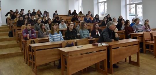 В Острозькій академії відбулася зустріч із директором видавництва «Фоліо» Олександром Красовицьким