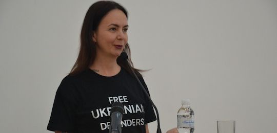 В Острозькій академії відбулася зустріч студентів з українською журналісткою Валерією Суботіною