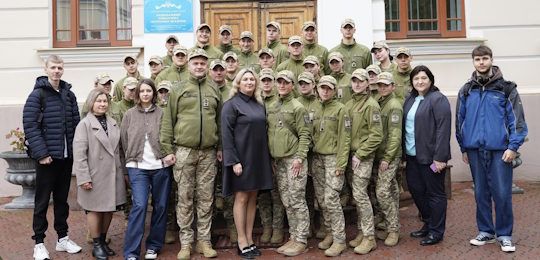 До Острозької академії завітали курсанти Національної академії Державної прикордонної служби України імені Богдана Хмельницького