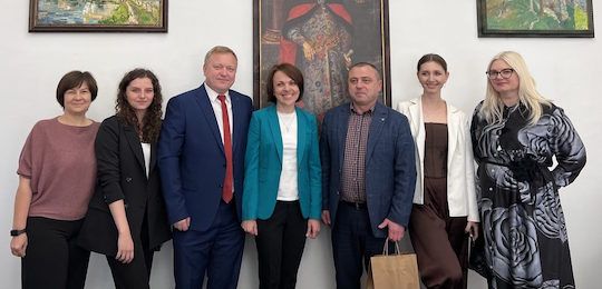 До Острозької академії завітала делегація Карпатського національного університету імені Василя Стефаника