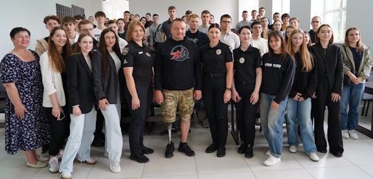 Євген Сивопляс провів тренінг на тему: «Етика спілкування з ветеранами війни»