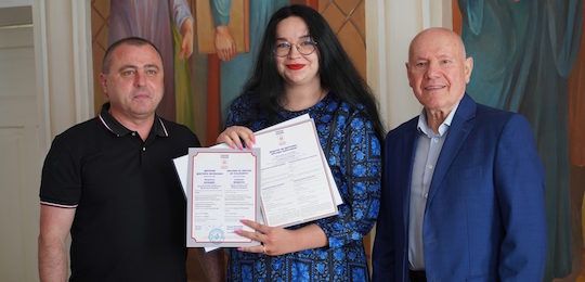 Вітаємо Людмилу Бенедик з отриманням диплома доктора філософії!