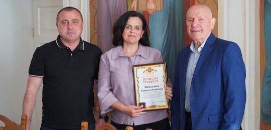 До Дня Незалежності України співробітники Острозької академії отримали нагороди