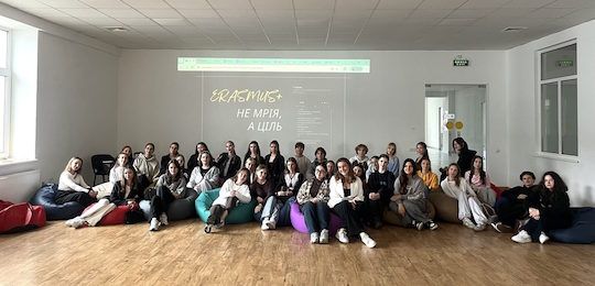 В Острозькій академії говорили про можливості програми Erasmus+