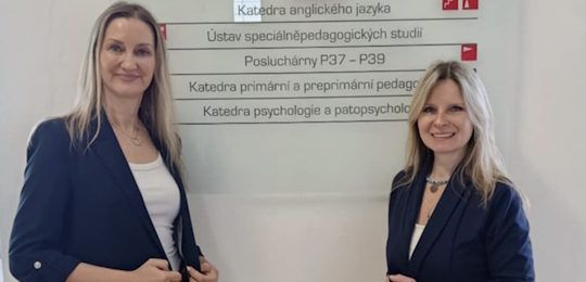 Професорка Острозької академії Галина Гандзілевська розпочала стажування в Палацькому Університеті Оломоуц
