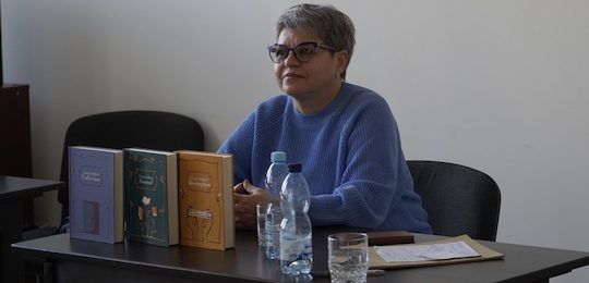 В Острозькій академії відбулася зустріч із літературною оглядачкою Галиною Новосад