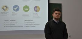 В Острозькій академії презентували компанію SoftServe
