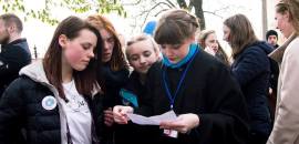 Студенти-журналісти долучилися до відкриття туристичного сезону в Острозі