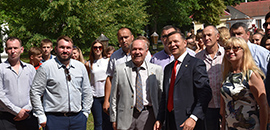 People's deputies Oleh Liashko and Andrii Lozovyi visited the Ostroh Academy