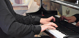 Melodious gift to the Ostroh Academy by Danylo Saienko