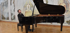 Melodious gift to the Ostroh Academy by Danylo Saienko
