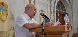 До Острозької академії з відкритою лекцією завітав Святослав Вакарчук