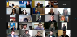 Студенти Острозької академії взяли участь в онлайн-семінарі, присвяченому європейським цінностям та культурній дипломатії