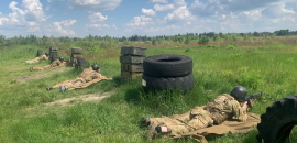 Студенти Національної безпеки НаУОА пройшли бойову підготовку