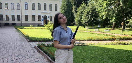 Студентка Острозької академії – стипендіатка імені Героїв Небесної Сотні