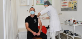 В Острозькій академії провели вакцинування працівників проти COVID-19