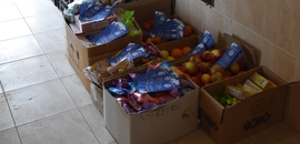 Острозька академія вкотре передала продукти харчування для українських воїнів