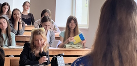 В Острозькій академії відбулася презентація збірок Іванни Голуб