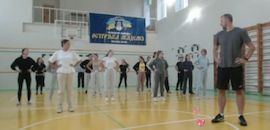 В Острозькій академії відбулася акція «Спортивний ранок»
