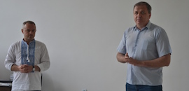 В Острозькій академії відбулася презентація книги Олександра Зінченка «Як українці зруйнували імперію зла»