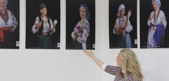 Просвітницький арт-фотопроєкт «Спадщина. Хусткування» в Острозькій академії