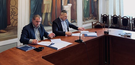 Острозька академія підписала угоду про співпрацю з ТОВ «МВКОМ»