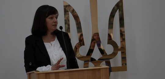 Французькі розробники й волонтери презентували проєкт «Гра та правила, або Правила гри» в Острозькій академії