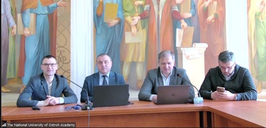 В Острозькій академії відбулася панельна дискусія «Містоутворюючі університети: представлення українських кейсів»