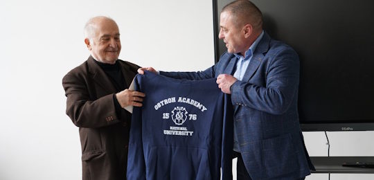 В Острозькій академії відбулася зустріч з Аскольдом Лозинським