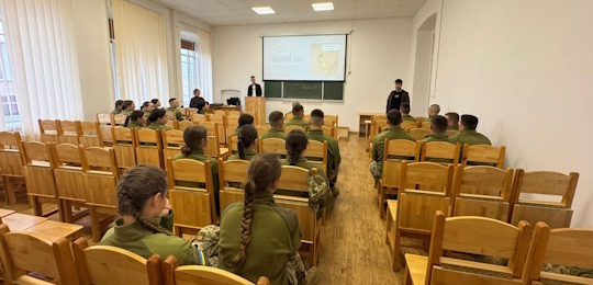 До Острозької академії завітали курсанти Національної академії Державної прикордонної служби України імені Богдана Хмельницького