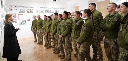 До Острозької академії завітали курсанти Національної академії Державної прикордонної служби України імені Богдана Хмельницького