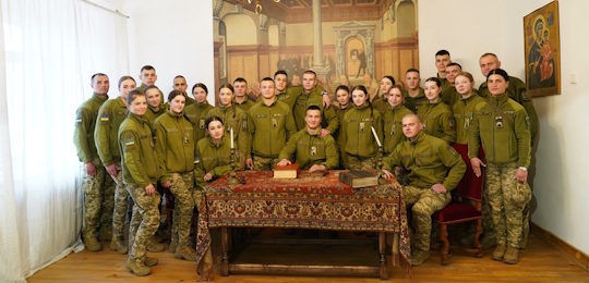 До Острозької академії завітали курсанти Національної академії Державної прикордонної служби України імені Богдана Хмельницького