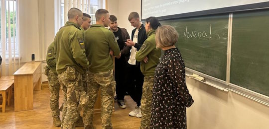 До Острозької академії завітали курсанти Національної академії Державної прикордонної служби України імені Богдана Хмельницького