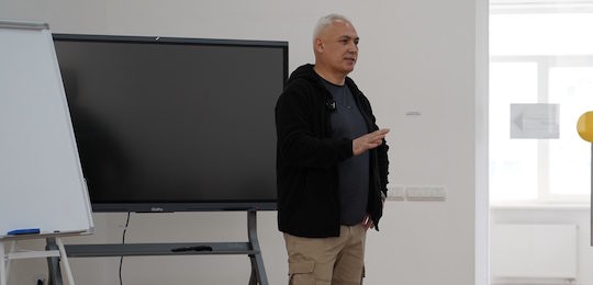 В Острозькій академії відбулася зустріч з дослідником військового лідерства професором Олегом Бойком