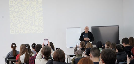 В Острозькій академії відбулася зустріч з дослідником військового лідерства професором Олегом Бойком