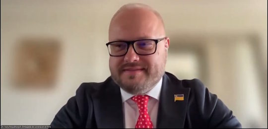 Лекція Надзвичайного і Повноважного Посла України в Перу, Колумбії та Еквадорі Юрія Полюховича