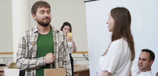 В Острозькій академії нагородили переможців фотоконкурсу імені «Небесного фотографа» Максима Бурди