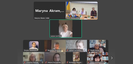 Викладачі та студенти Острозької академії взяли участь у круглому столі про роль закордонних українців у публічній дипломатії України