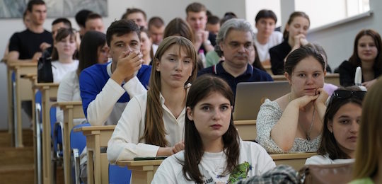 «Як студенти, еліта, лідери ви матимете шанс – спільно створити нову, незалежну, ефективну Україну», – Ян Маліцький
