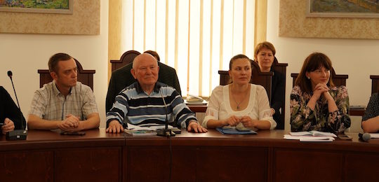 Візит Олега Шарова до Національного університету «Острозька академія»