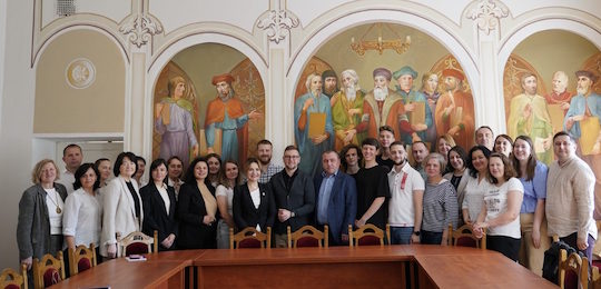 Острозьку академію відвідала делегація Українського католицького університету