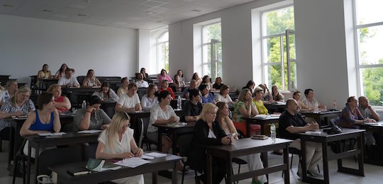 Про освітні можливості для ветеранів війни та членів їхніх сімей в Острозькій академії розповіла доцентка Марія Матвійчук