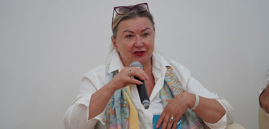 «Лариса Івшина в Острозькій академії: презентація нової книги «Неочевидне» та діалог про ідентичність і модернізацію»