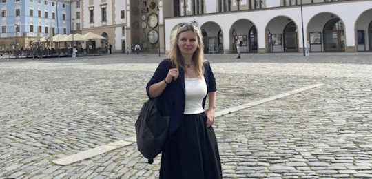 Професорка Острозької академії Галина Гандзілевська розпочала стажування в Палацькому Університеті Оломоуц