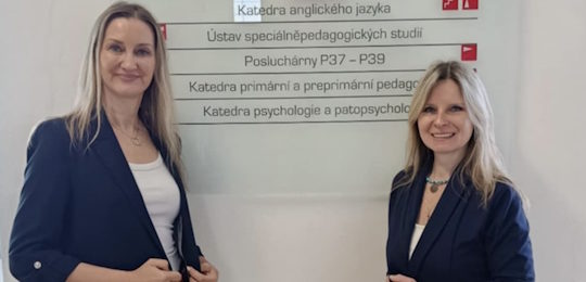 Професорка Острозької академії Галина Гандзілевська розпочала стажування в Палацькому Університеті Оломоуц