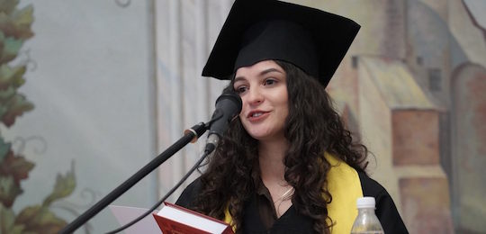 Нова еліта лідерів: в Острозькій академії відбулася інавгурація перших магістрів меценатської програми «Глобальний комунікаційний менеджмент»