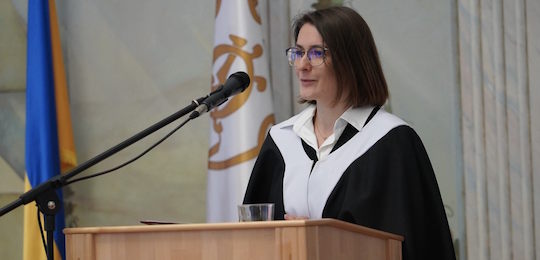 Нова еліта лідерів: в Острозькій академії відбулася інавгурація перших магістрів меценатської програми «Глобальний комунікаційний менеджмент»