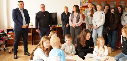 Центр освіти та піклування про дітей дошкільного віку Mr. Leader відкрили в Острозькій академії